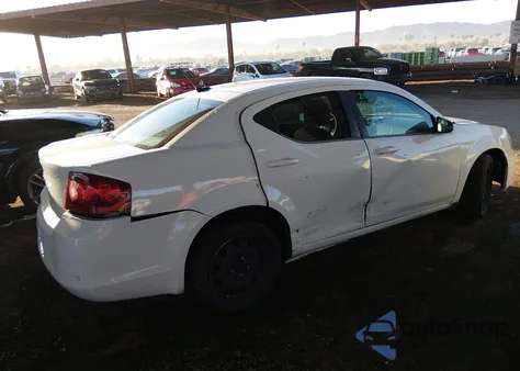 2013 Dodge Avenger Se z USA, uszkodzony, nr VIN 1C3CDZAB8DN635163